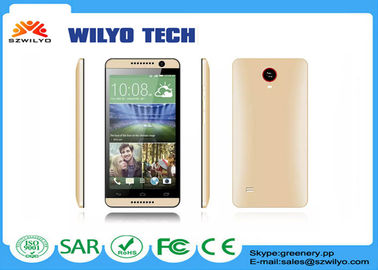 Lo schermo Smartphone 512mb 4GB dell'oro 5 si raddoppia Smartphones di Sim con gli schermi a 5 pollici